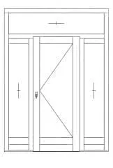Способы открывания деревянных дверей