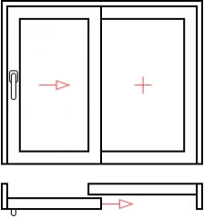 Способы открывания раздвижных дверей